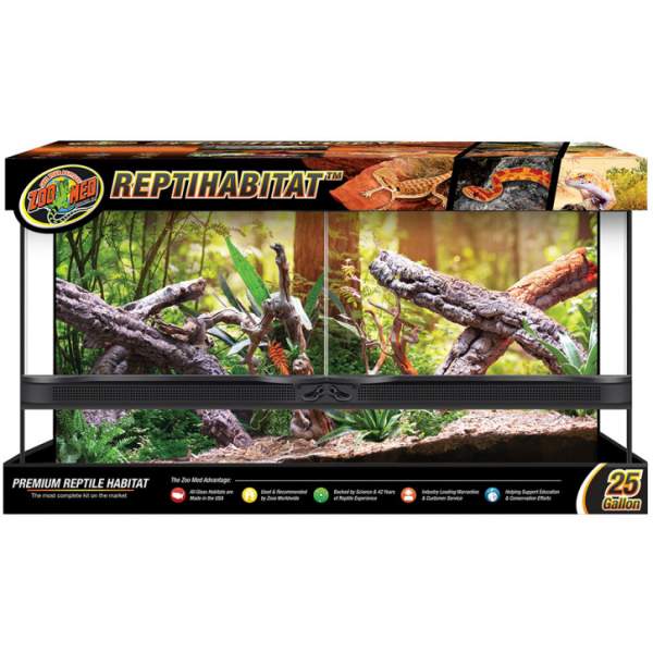 Zoo Med Naturalistic Terrarium: Doppeltür Glasterrarium